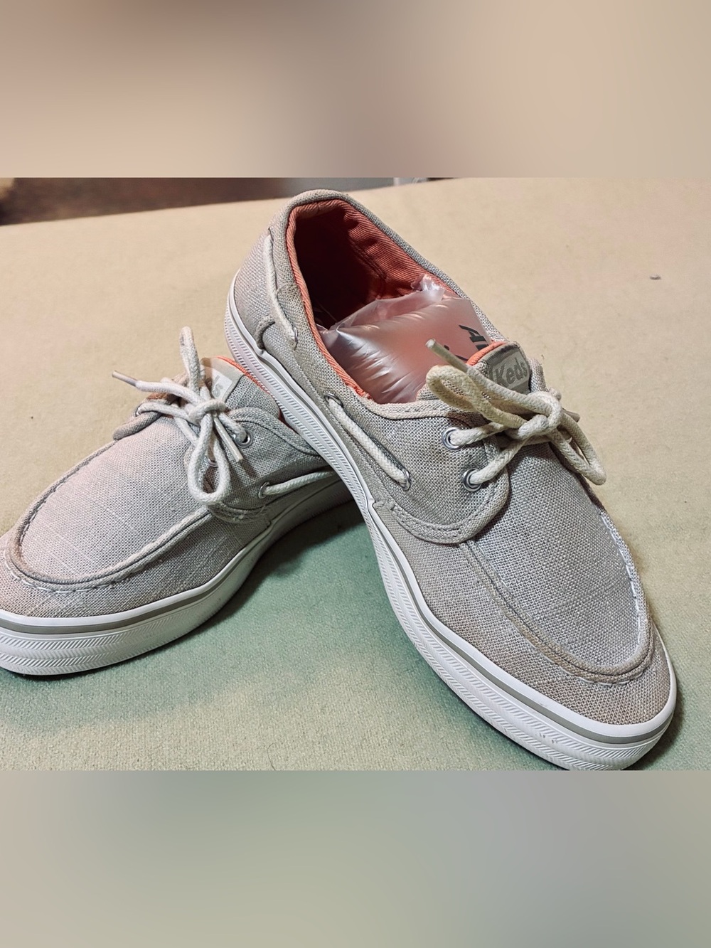 Ked’s Ortholite Center Boat Shoes, 6